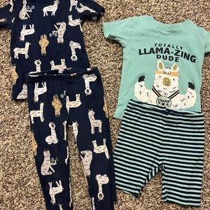 4-Piece 3T Carter’s Pajamas